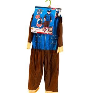 Paw Patrol Chase Halloween Costume Boy's Size Small (4-6) Dress Up Play